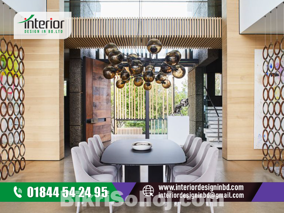 Dining table Interior Design In Mirpur